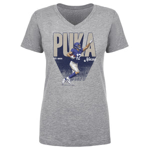Puka Nacua Women's V-Neck T-Shirt | 500 LEVEL
